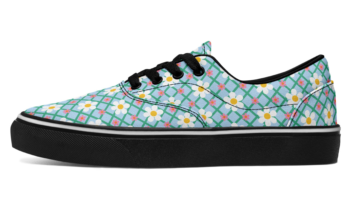 Blue Daisy Lattice