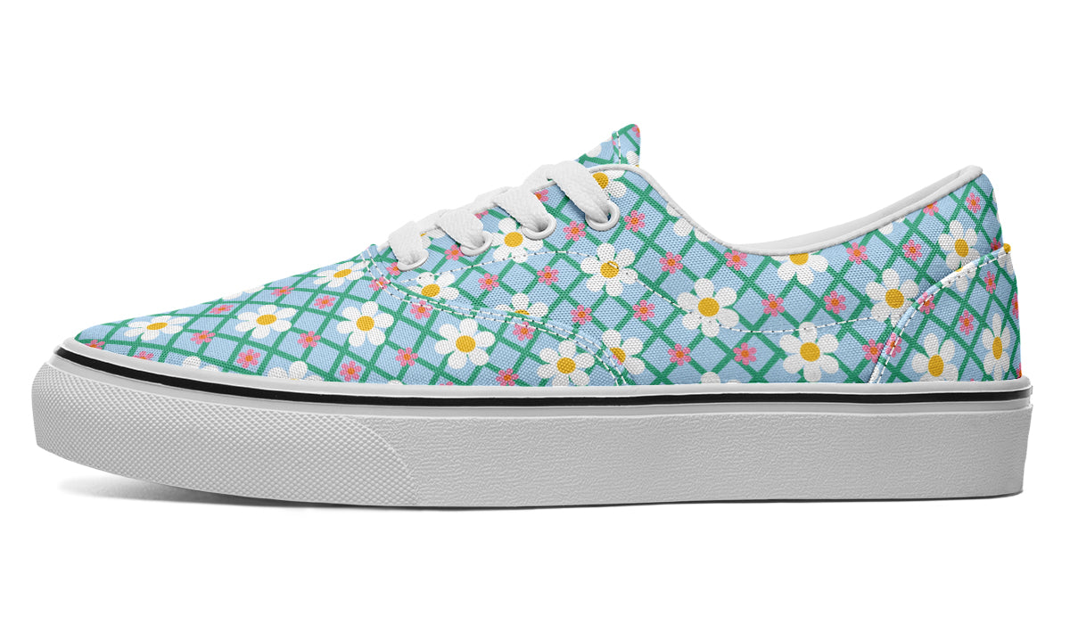Blue Daisy Lattice