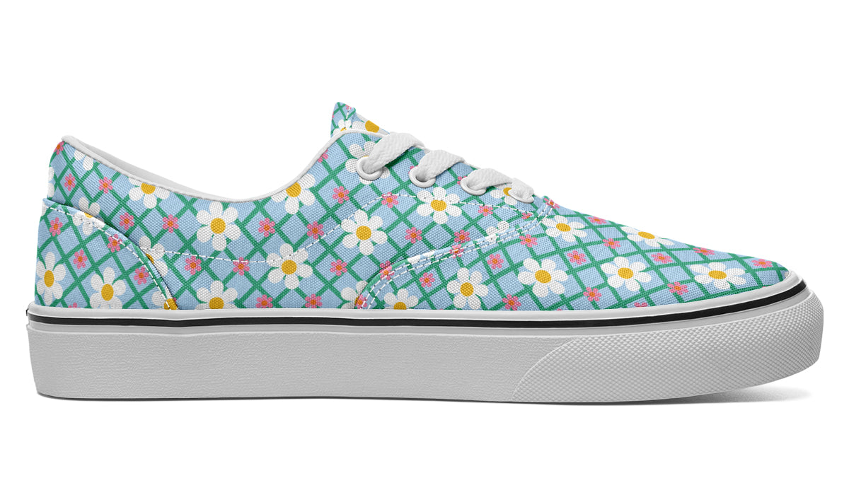 Blue Daisy Lattice