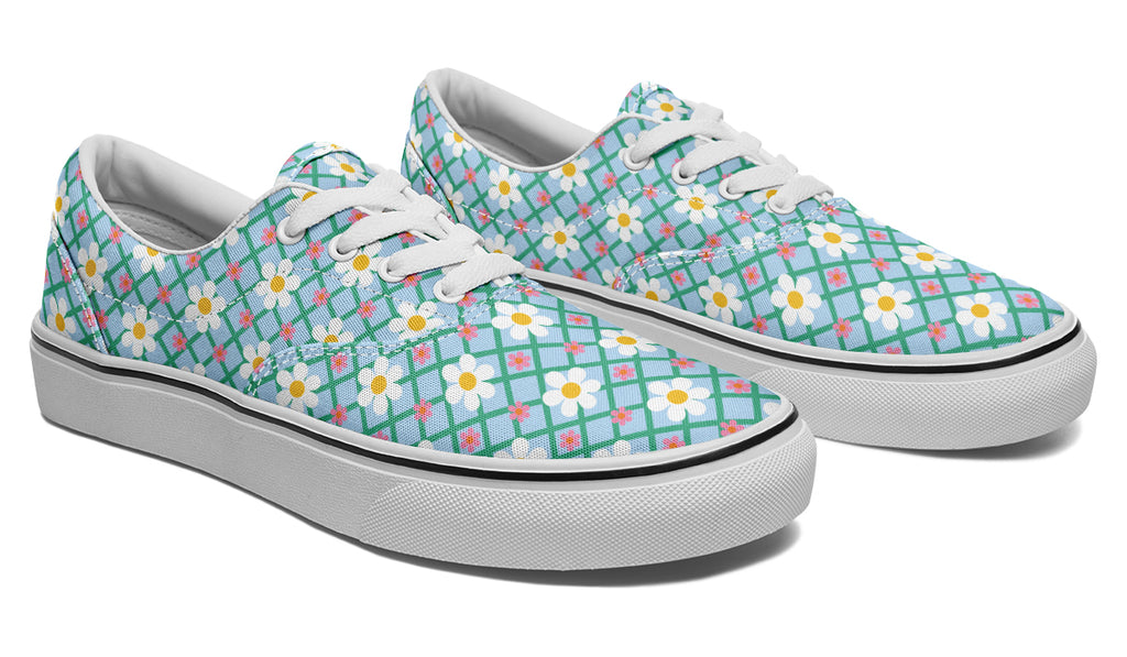 Blue Daisy Lattice