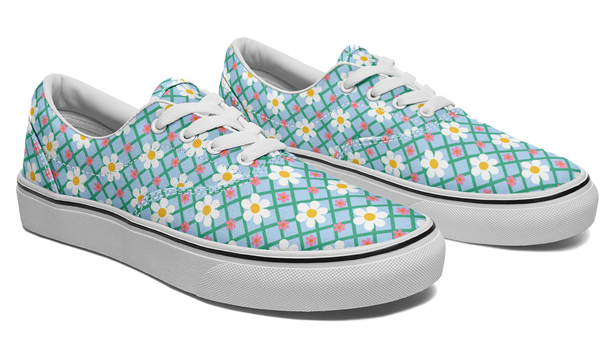 Blue Daisy Lattice