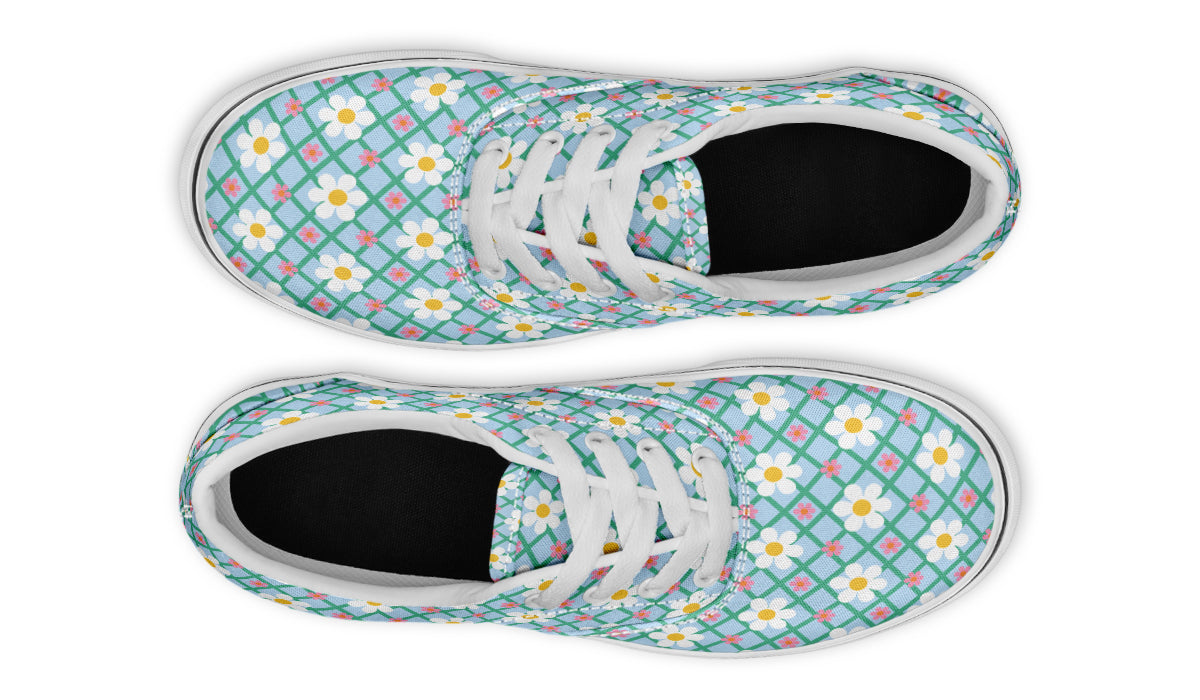 Blue Daisy Lattice