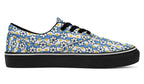 Blue Daisy Stripe