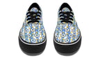 Blue Daisy Stripe