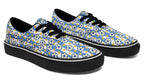 Blue Daisy Stripe