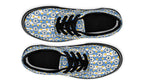 Blue Daisy Stripe