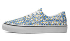 Blue Daisy Stripe
