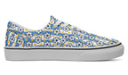 Blue Daisy Stripe