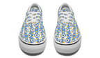Blue Daisy Stripe