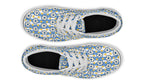 Blue Daisy Stripe