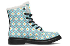 Blue Daisy Lattice
