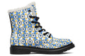 Blue Daisy Stripe