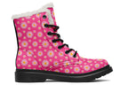 Daisies On Hot Pink