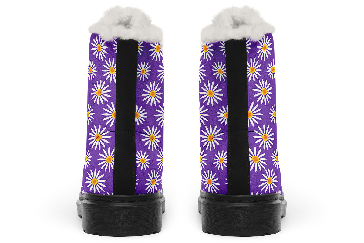 Daisies On Purple