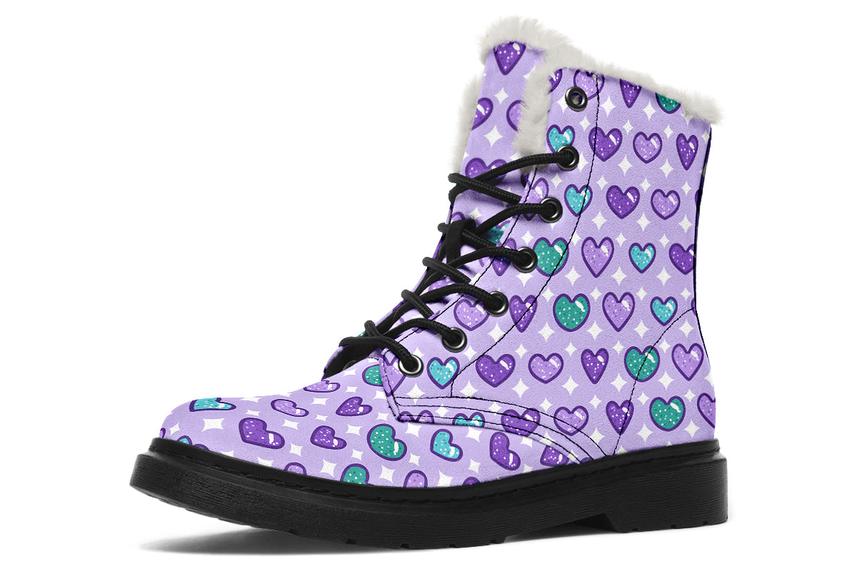 Glitter Hearts