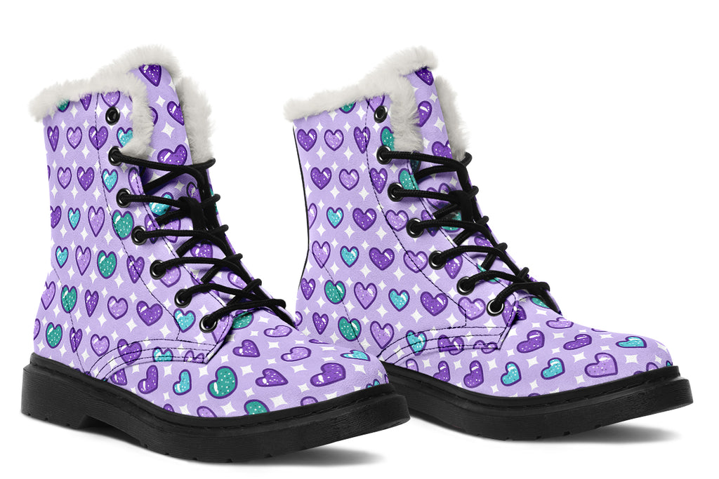 Glitter Hearts