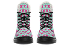 Hot Pink Bows On Mint