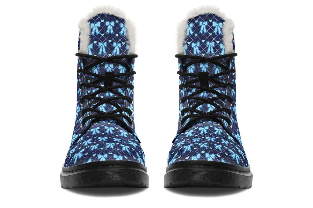 Ice Bows On Navy