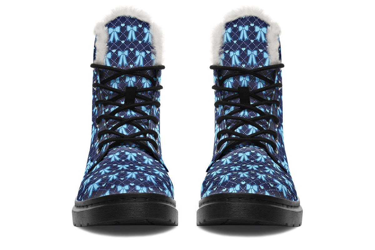 Ice Bows On Navy