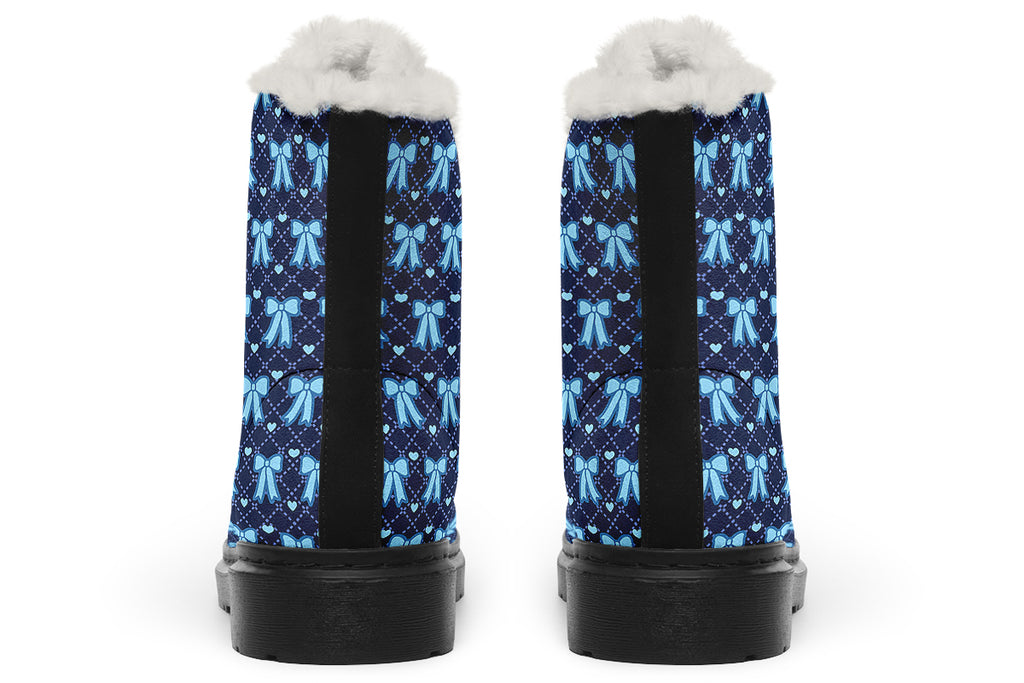 Ice Bows On Navy