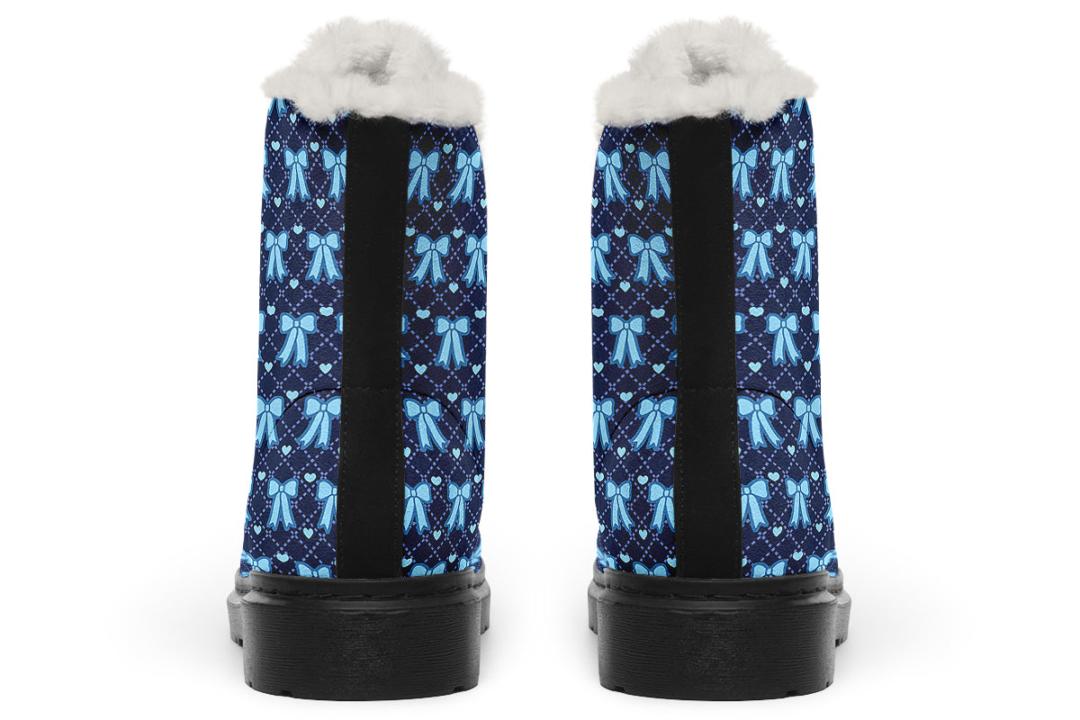 Ice Bows On Navy
