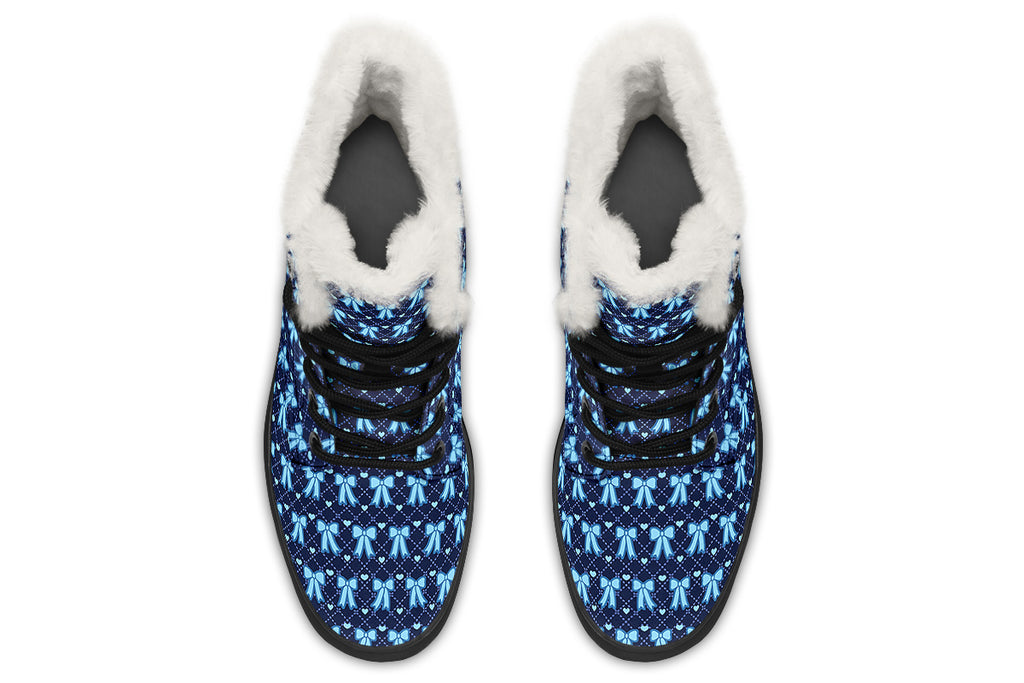 Ice Bows On Navy