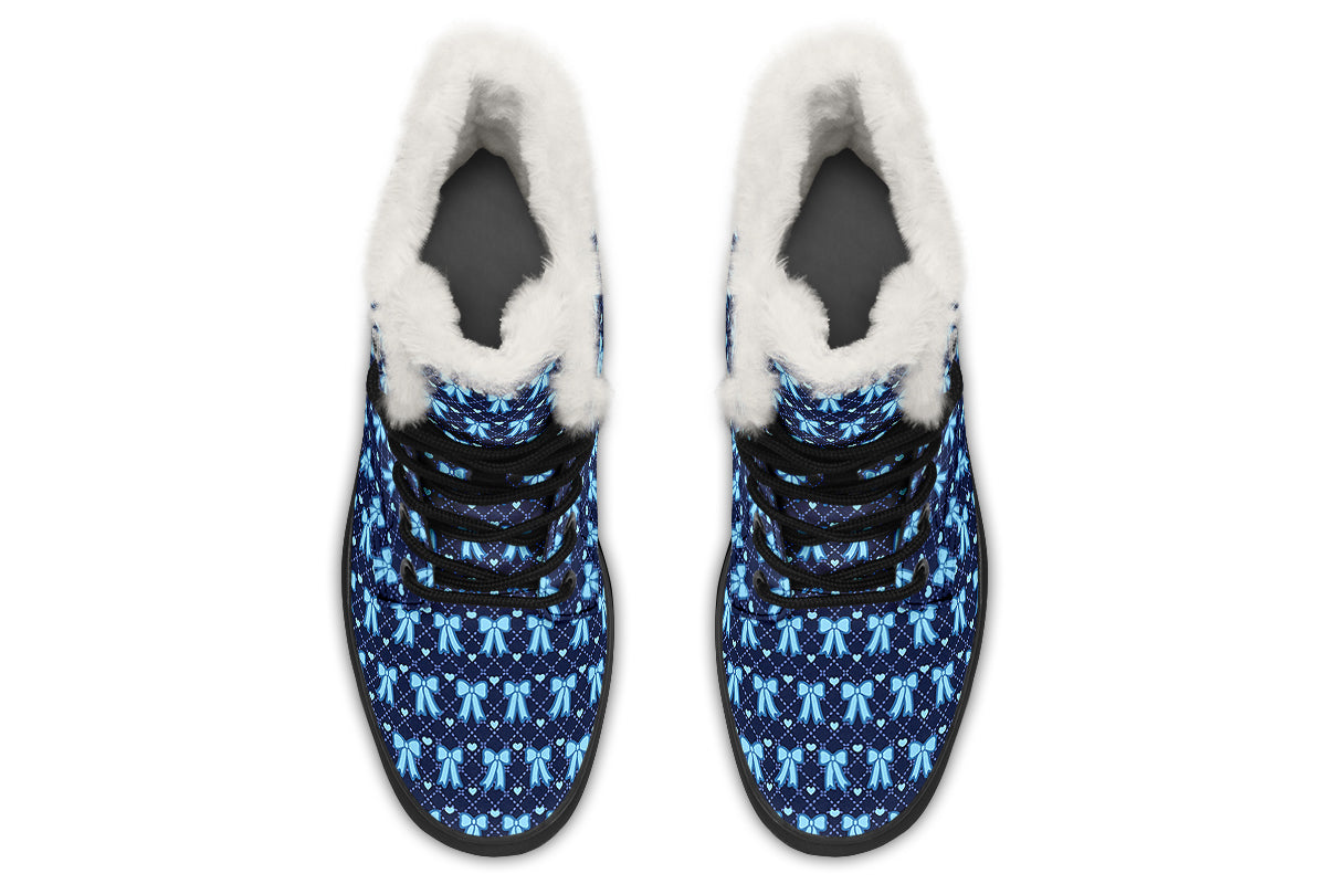 Ice Bows On Navy