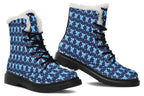 Ice Bows On Navy