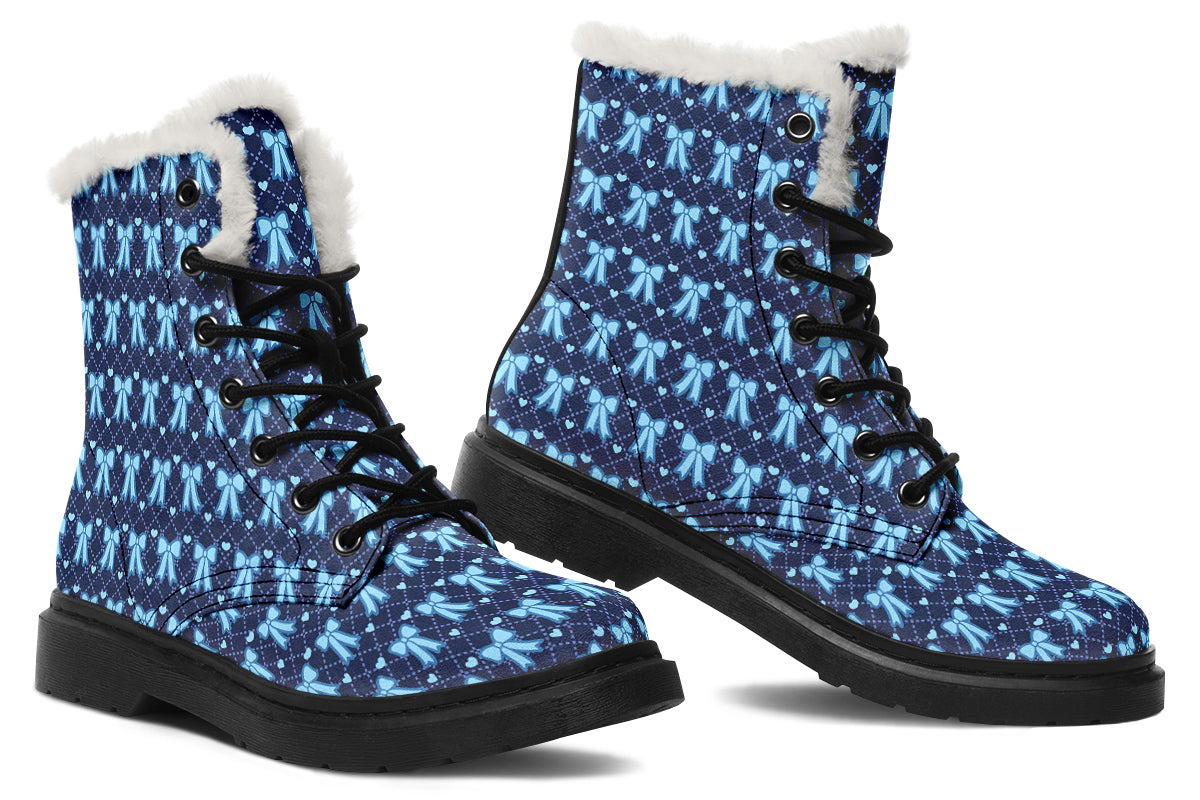 Ice Bows On Navy