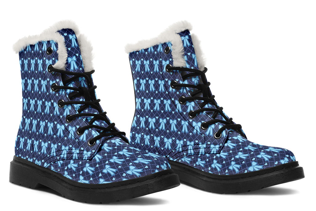 Ice Bows On Navy