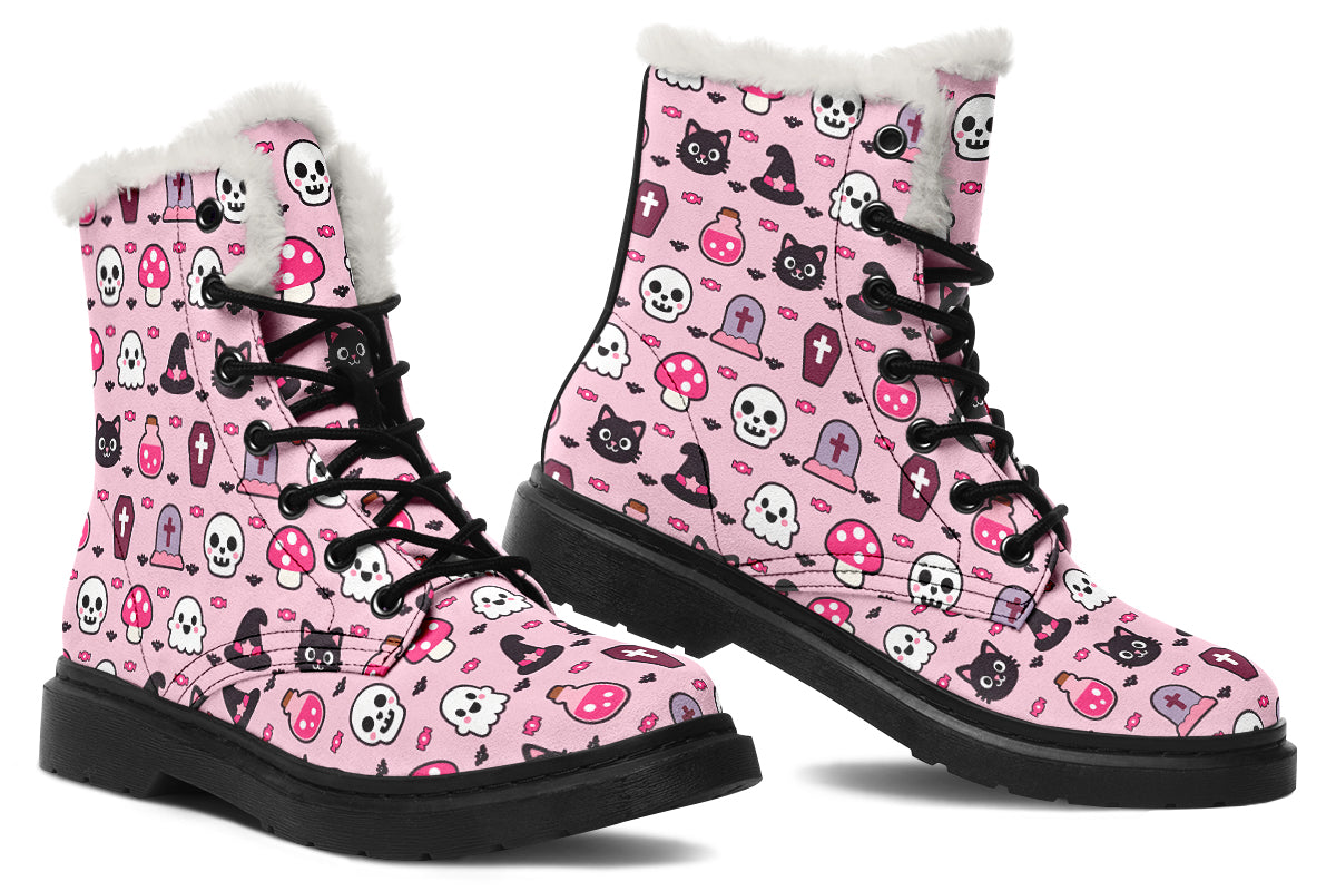 Pink Halloween Icons