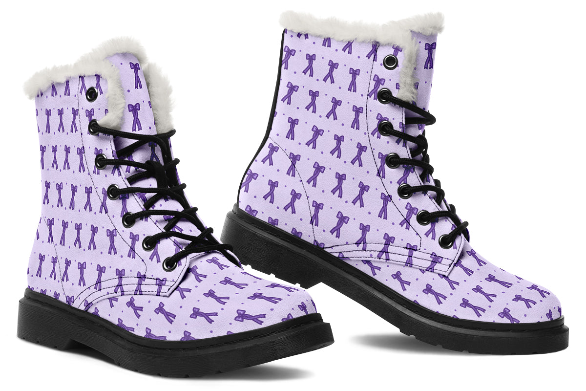 Purple Bows