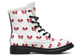 Ribbon Red on White