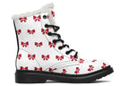 Ribbon Red on White