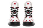 Ribbon Red on White