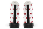Ribbon Red on White