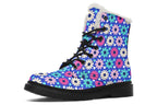 Royal Blue Retro Daisies
