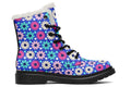 Royal Blue Retro Daisies