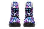 Royal Blue Retro Daisies