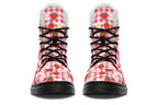 Strawberry Gingham Comfy Boots Test