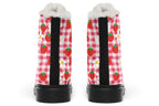Strawberry Gingham Comfy Boots Test