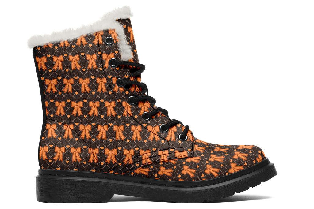 Tangerine Bows On Cocoa