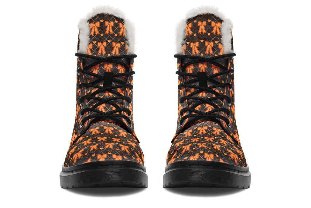 Tangerine Bows On Cocoa