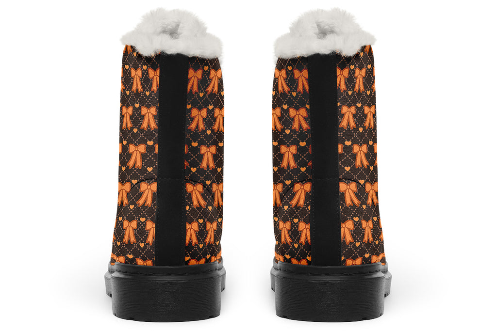 Tangerine Bows On Cocoa
