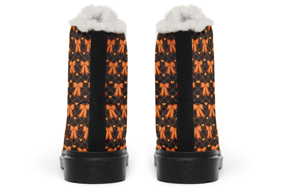 Tangerine Bows On Cocoa