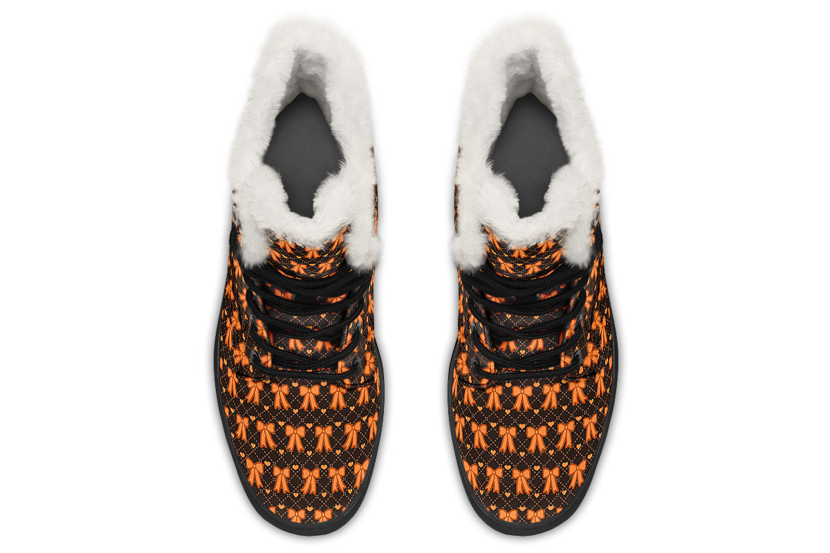 Tangerine Bows On Cocoa