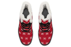White Bows On Red