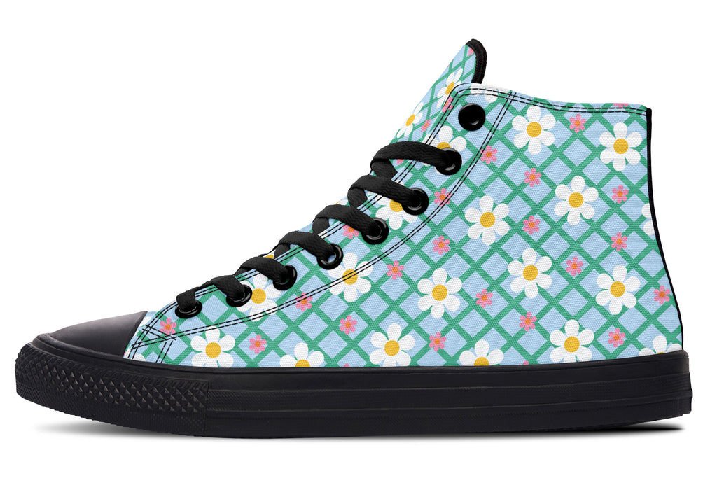 Blue Daisy Lattice
