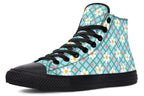 Blue Daisy Lattice