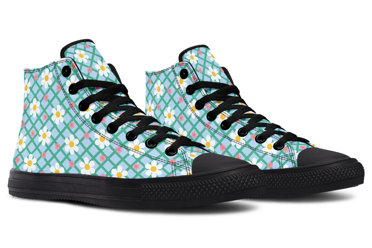 Blue Daisy Lattice